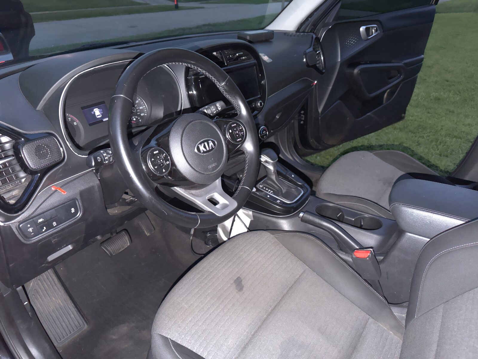 Kia Soul interior after detail