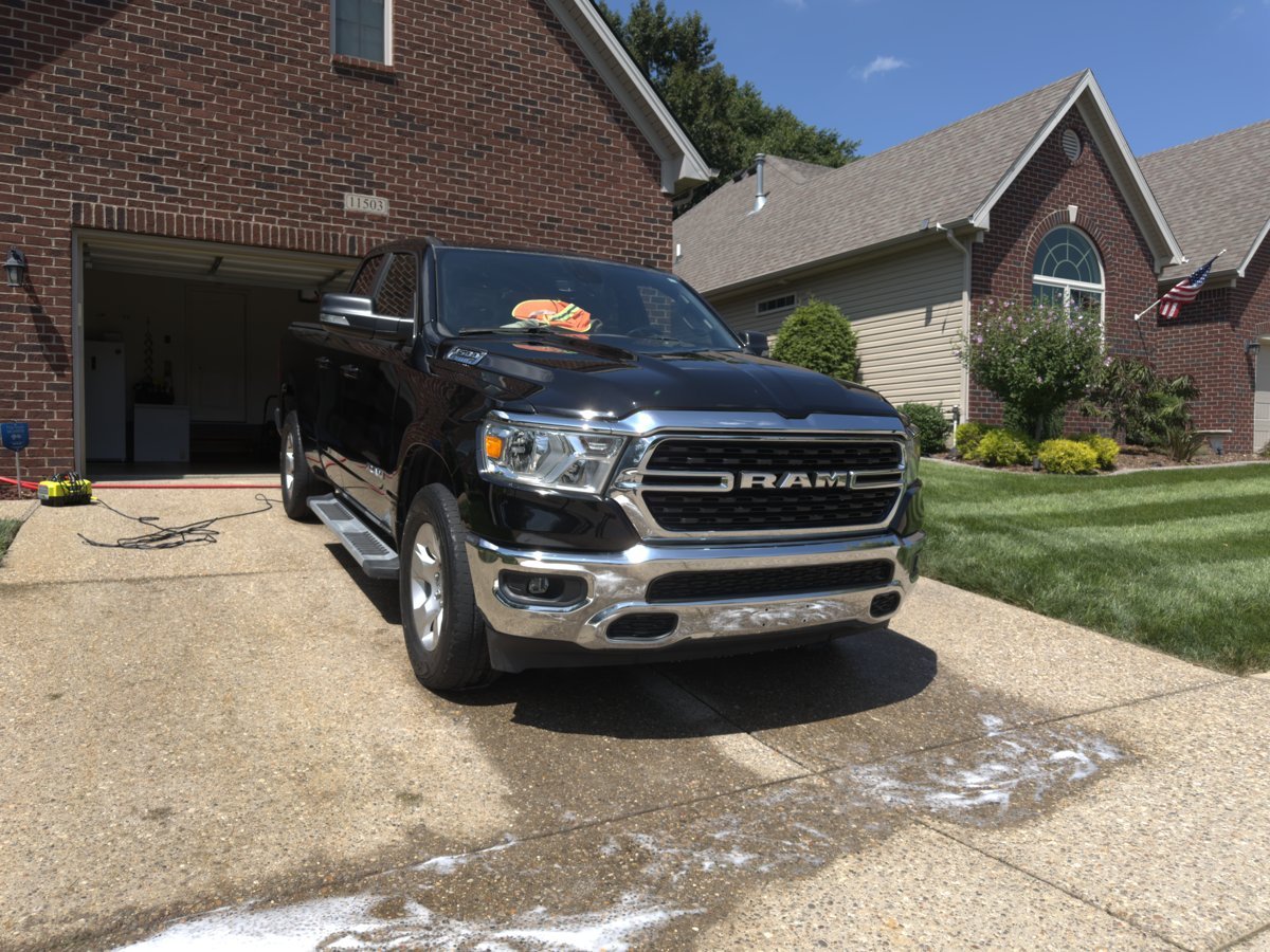 Ram 1500 exterior after detail