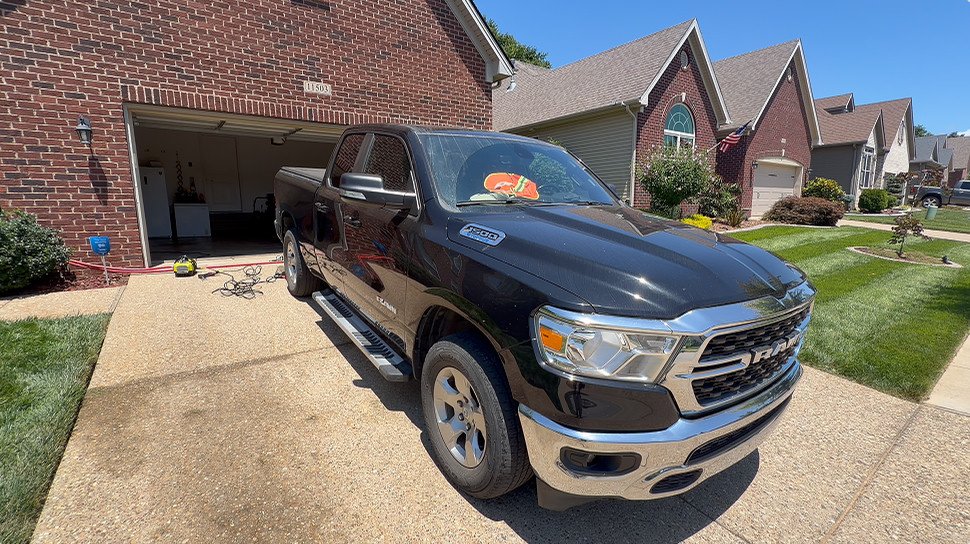 Ram 1500 exterior before detail